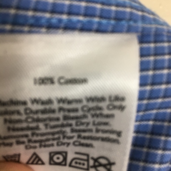 Eddie Bauer Long Sleeve Men's Dress Shirt Size TL - Picture 5 of 5